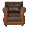 Juego de Living Black Factory Toronto 7 Cuerpos Chocolate