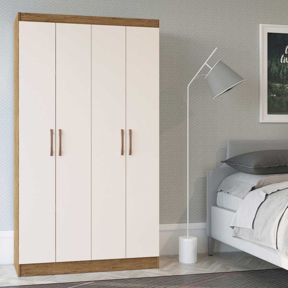 Closet Amuv Closet repisas Blanco