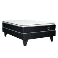 Cama Europea Celta 1,5 Plazas Black Soul