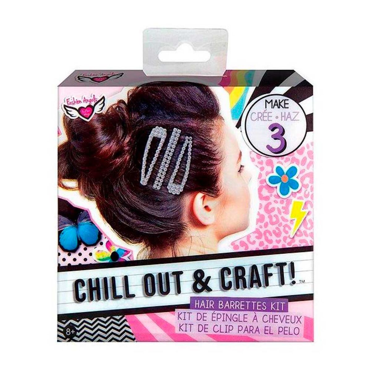 Kit de Pinzas para el Pelo Chill Out & Craft Fashion Angels