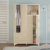 Clóset Silcosil Mood Blanco Madera 4 Puertas 2 Cajones