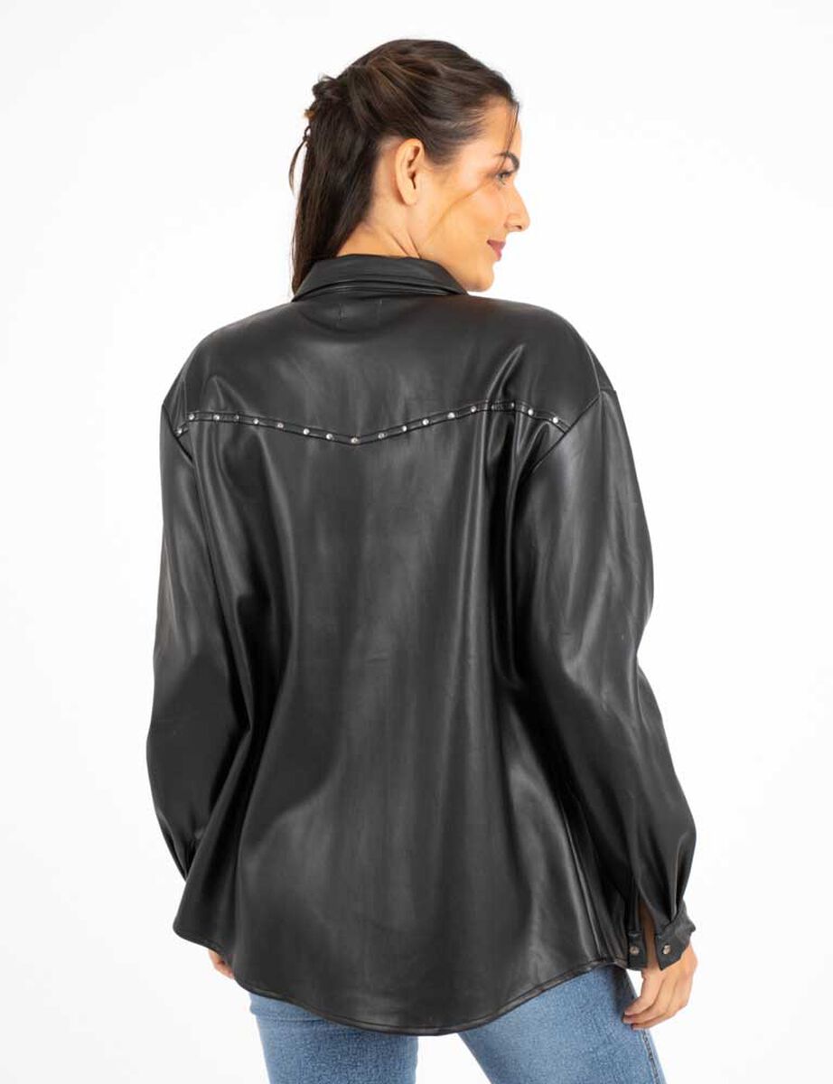 Chaqueta Ecocuero Mujer Alma