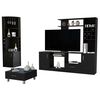 Combo Mesa de Centro + Centro de entretenimiento con Bar+ Bar Esquinero Beijing Wengue Tuhome