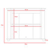 Rack TV TuHome Maori Hasta 40" Rovere