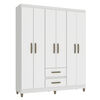 Clóset Vekkahome Coimbra 6 Puertas 2 Cajones Blanco Clóset Vekkahome Coimbra 6 Puertas 2 Cajones Blanco
