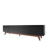 Rack TV Decocasa Flyn Hasta 75" Negro
