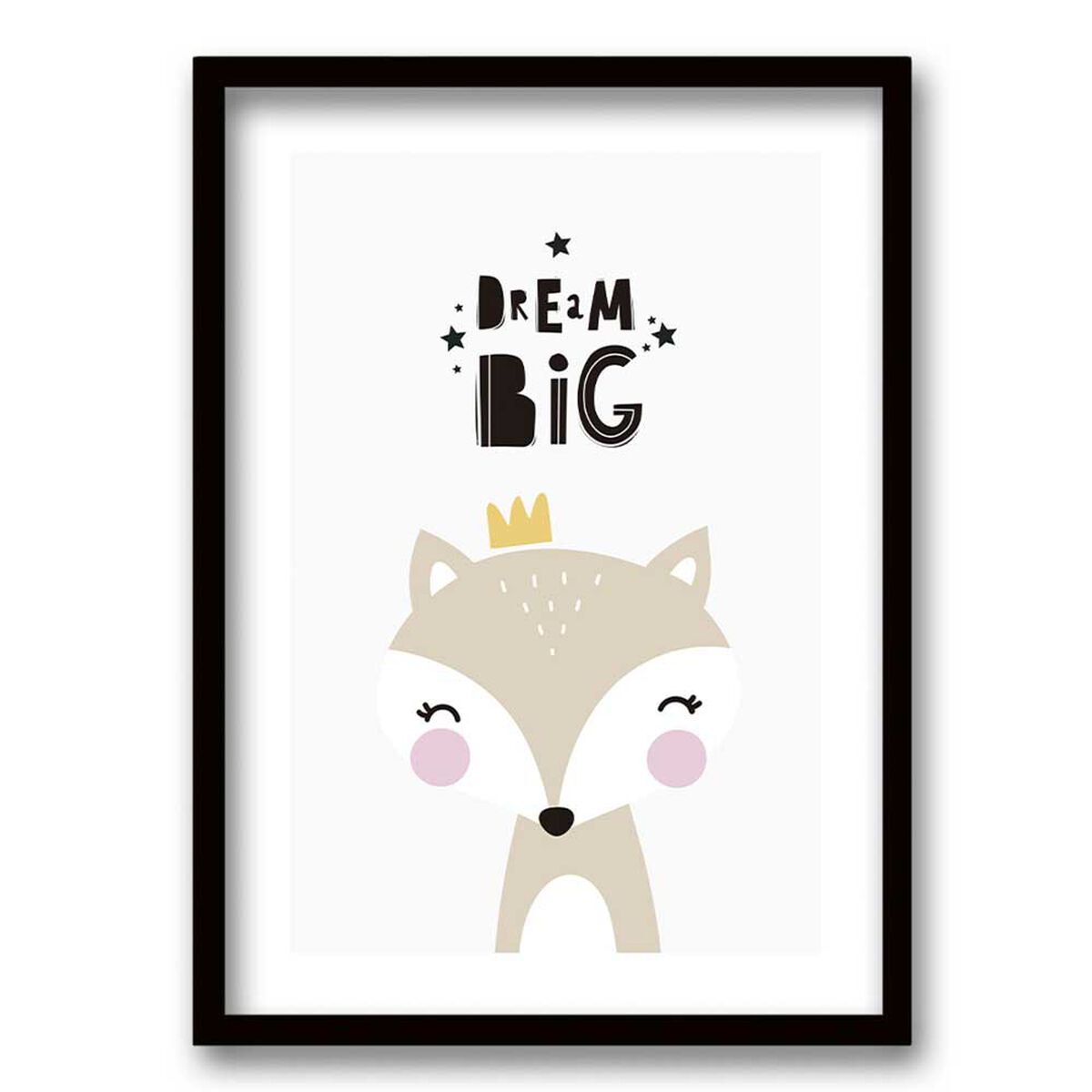 Cuadro Decorativo Retela Dream Big 40 x 30 cm