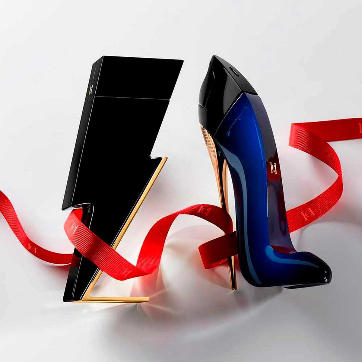 Set Perfume Carolina Herrera Hombre Bad Boy EDT 100ML + Shower Gel 100 ML + Megaspritzer