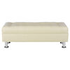 Banqueta PU Bodevir Lisboa 2 Cuerpos Beige