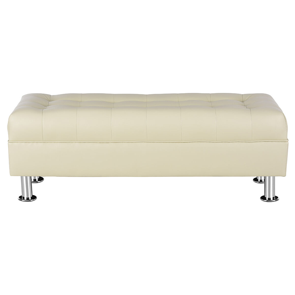 Banqueta PU Bodevir Lisboa 2 Cuerpos Beige