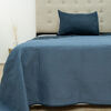 Quilt Doral Hotpress Bi-Color 1,5 Plazas Azul