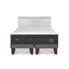 Cama Europea CIC Base Dividida King Lux + Respaldo Miro Alpino