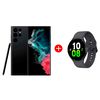 Combo Celular Samsung Galaxy S22 Ultra 128GB 6,8" Phantom Black Liberado + Smartwatch Galaxy Watch5 44mm Gray