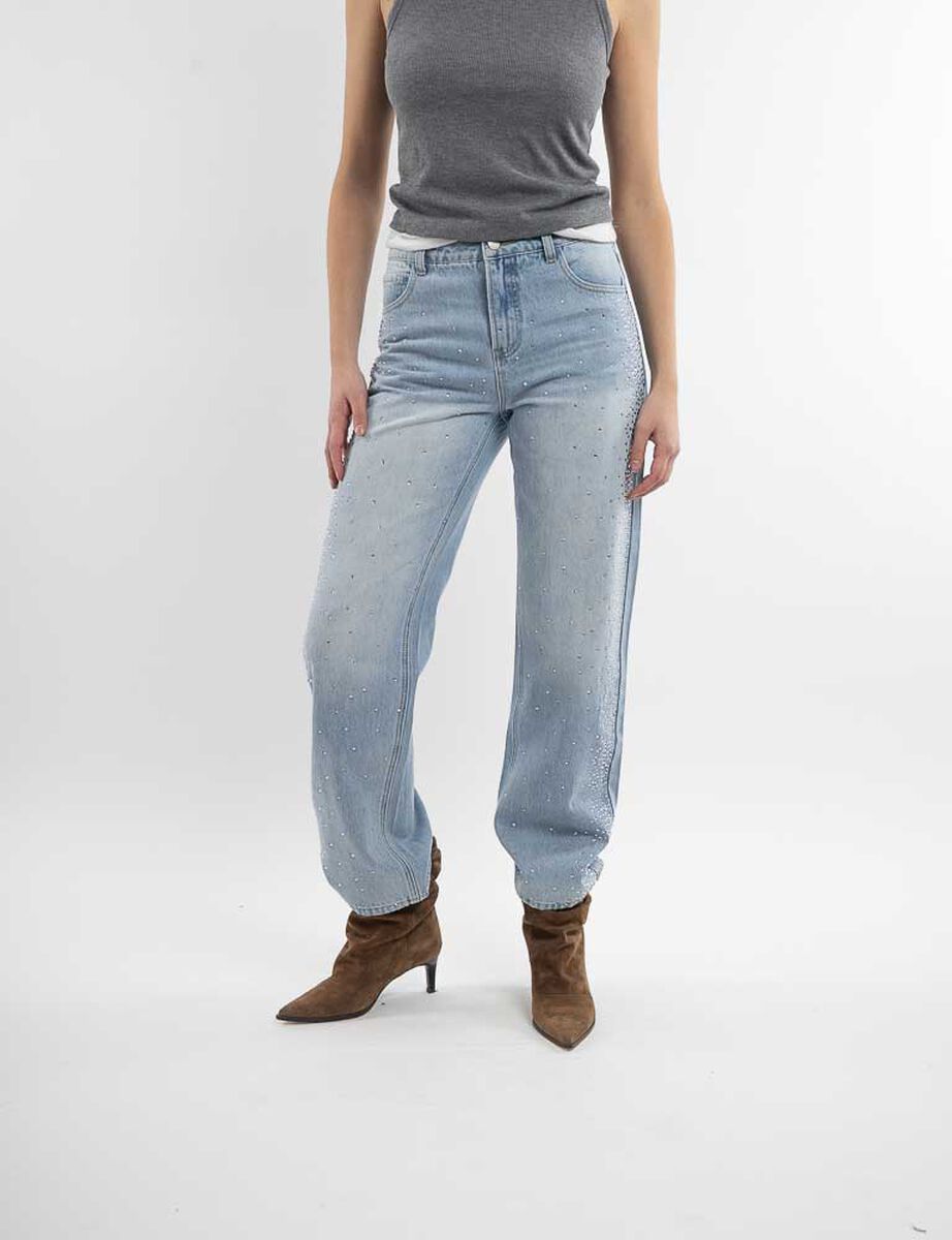 Jeans Recto Mujer Icono