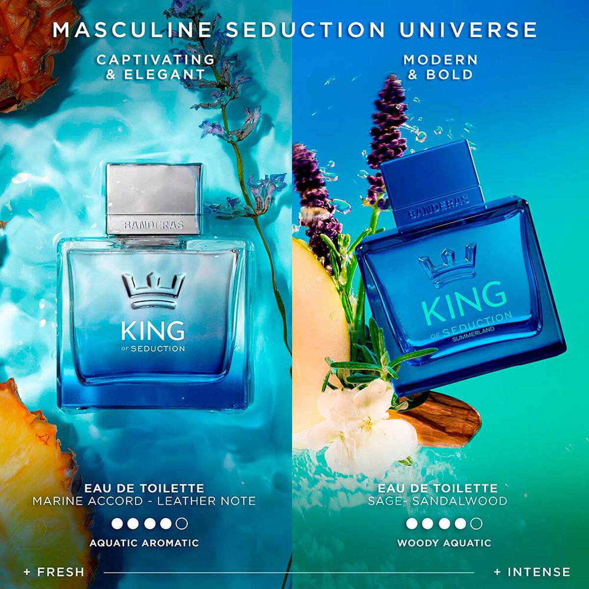 Perfume Antonio Banderas Hombre King of Seduction Summerland EDT 100 ML