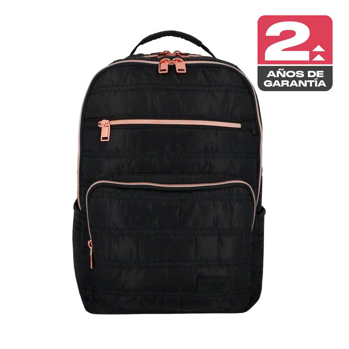 Mochila Notebook Xtrem Nebraska 6XT Negro/Rose Gold 16"