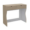 Clóset 2 Puertas + Mueble Tocador + Velador con Espejo TuHome Perla