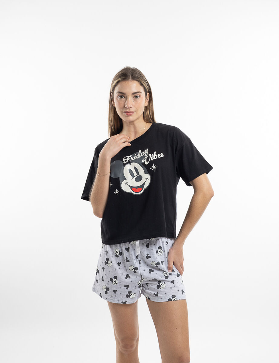 Pijama Mickey Mujer Licencias