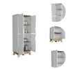 Alacena TuHome 4 Puertas Bi Color Blanco Duna