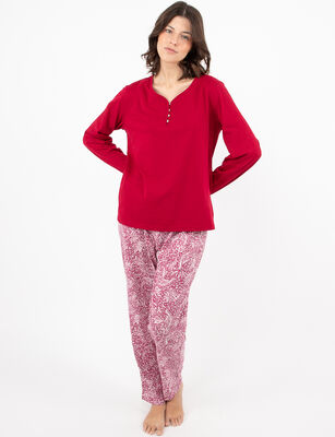 Imagen 2 del producto Pijama Mujer Portman Club Burdeo