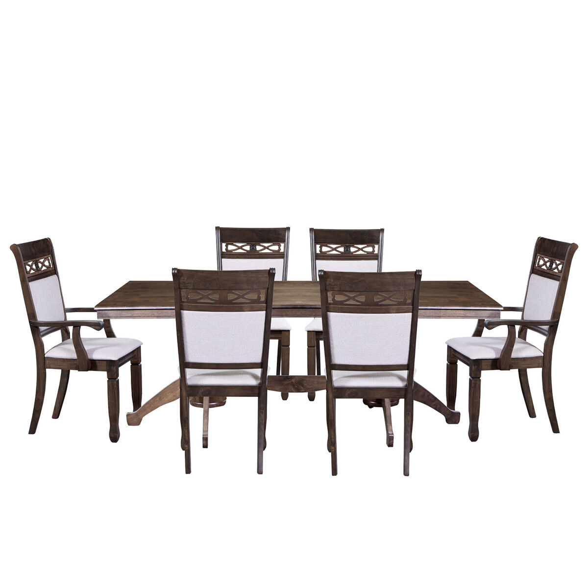 Juego de Comedor Universal Market Braga 4 Sillas + Sitiales