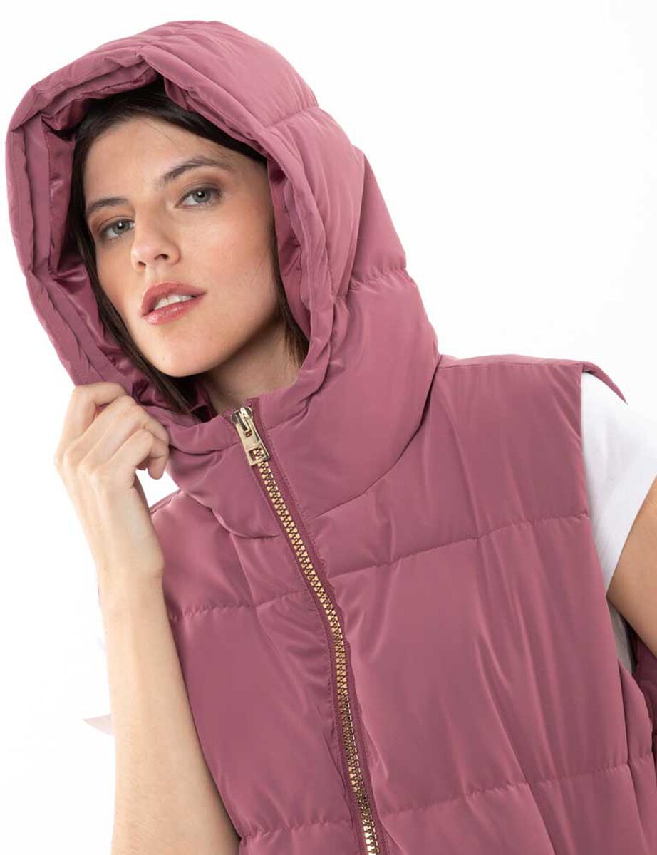 Parka Puffa Sin Mangas Mujer Fiorucci