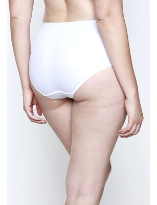 Imagen 2 del producto Calzón Maxi Microfibra Bordado Kayser BLANCO