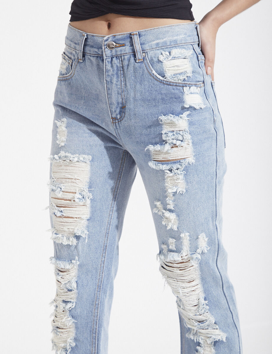 Jeans Mom Mujer Icono