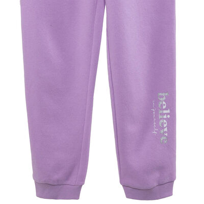 Imagen 2 del producto Pack 2 Pantalón Buzo Niña de Algodón Chess Lila, Verde