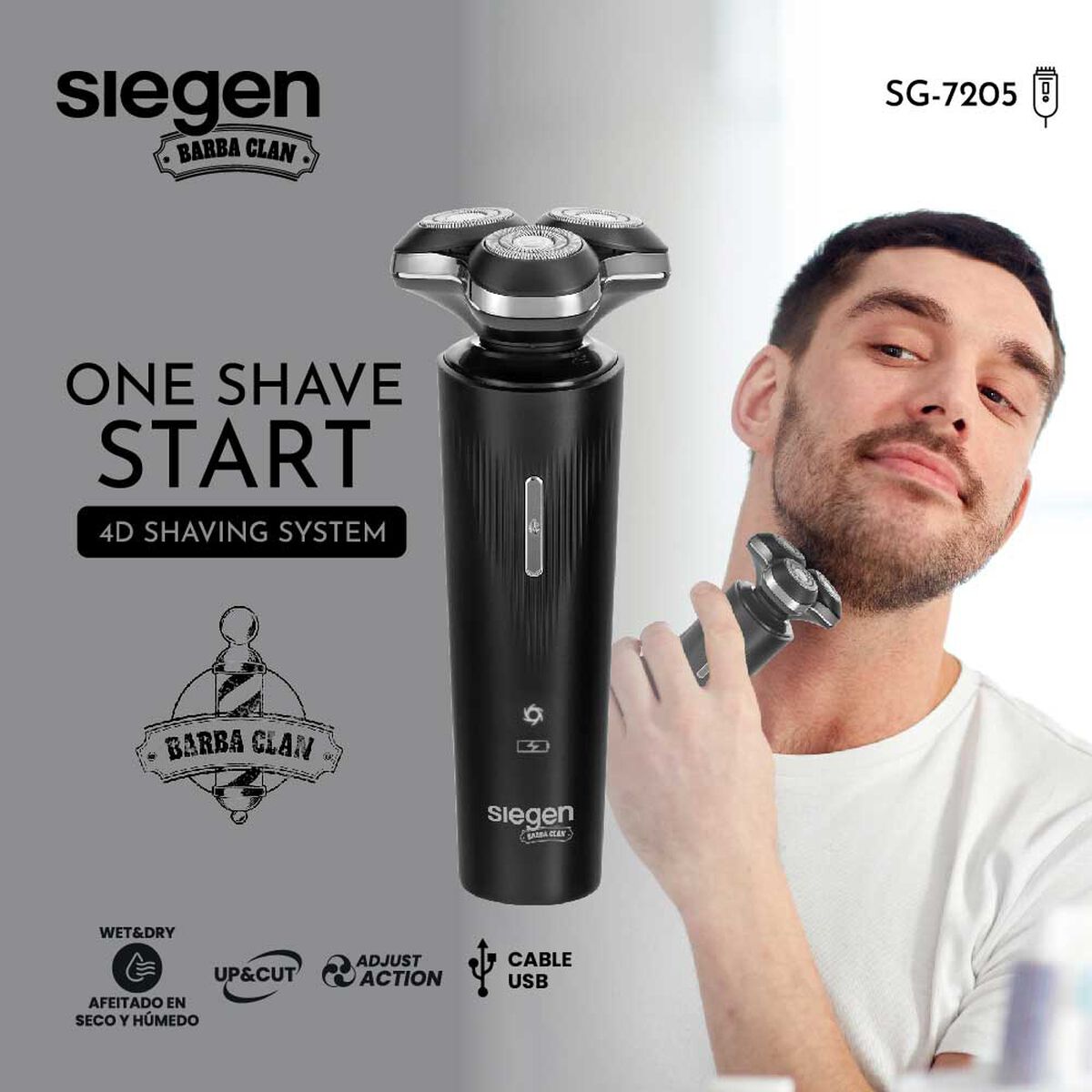 Afeitadora Siegen SG-7205