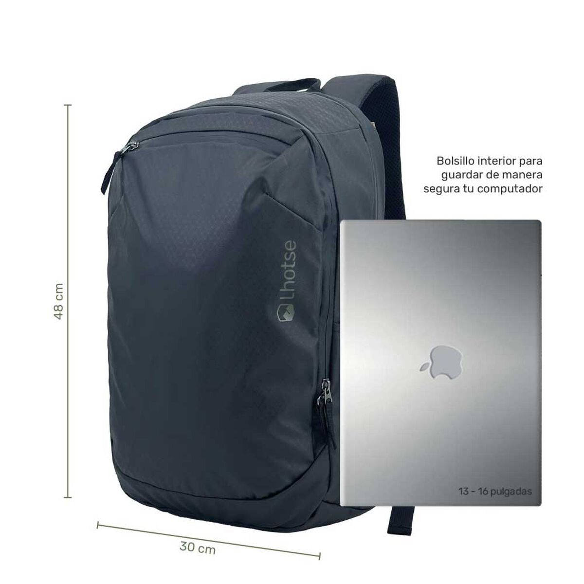 Mochila Lhotse 22 Lt Negro