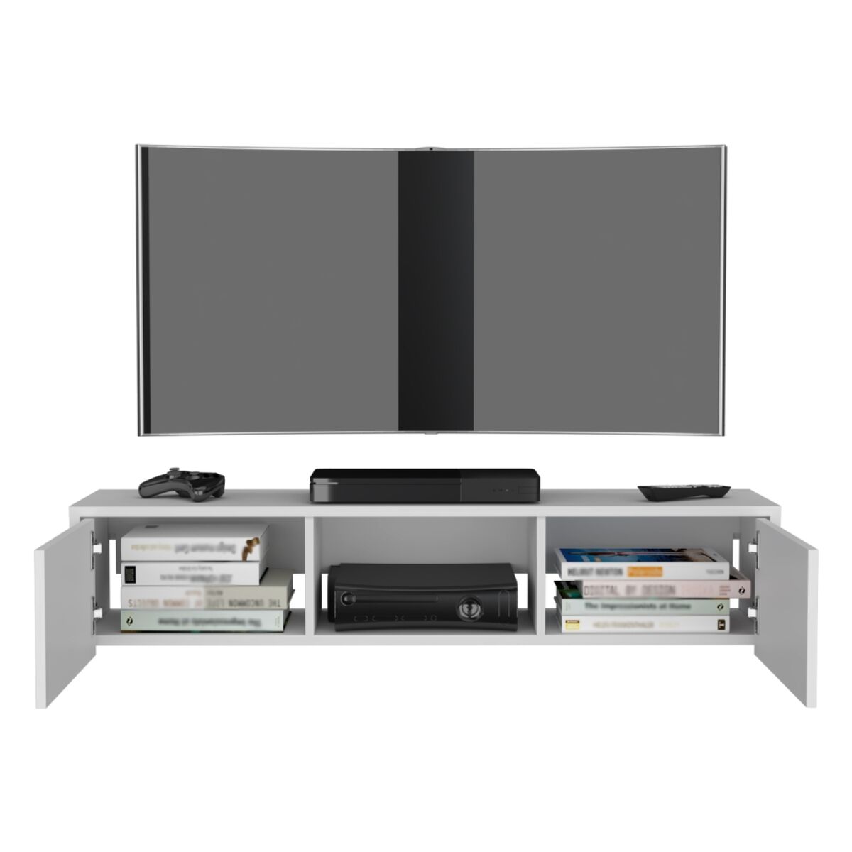 Panel TV TuHome Glen 49" Blanco
