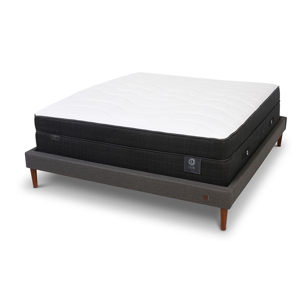 Cama Europea CIC 2 Plazas Curve Lux