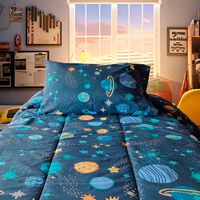 Plumón Illusions 1,5 plazas Infantil Galaxy Azul