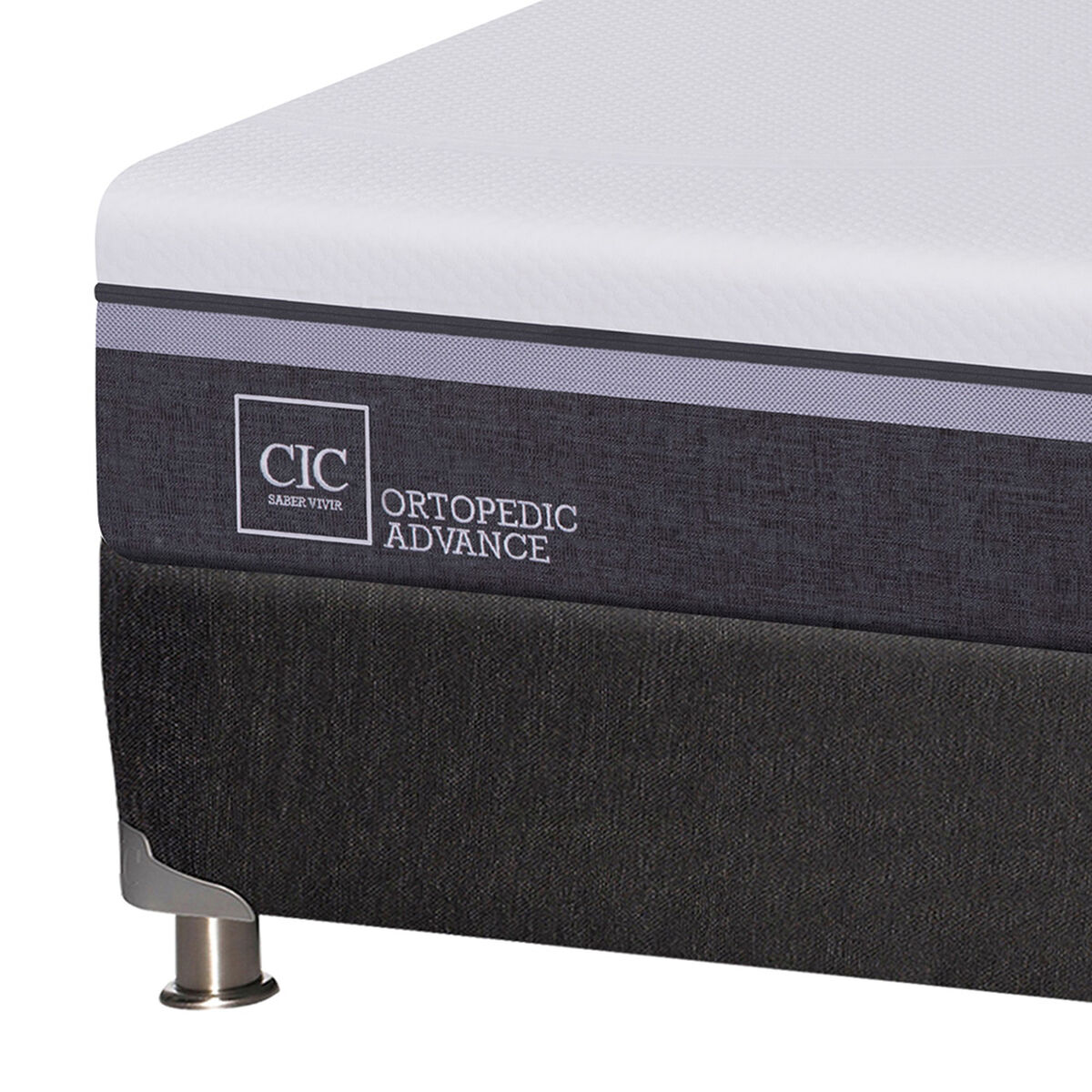 Box Spring CIC 1,5 Plazas Ortopedic Advance