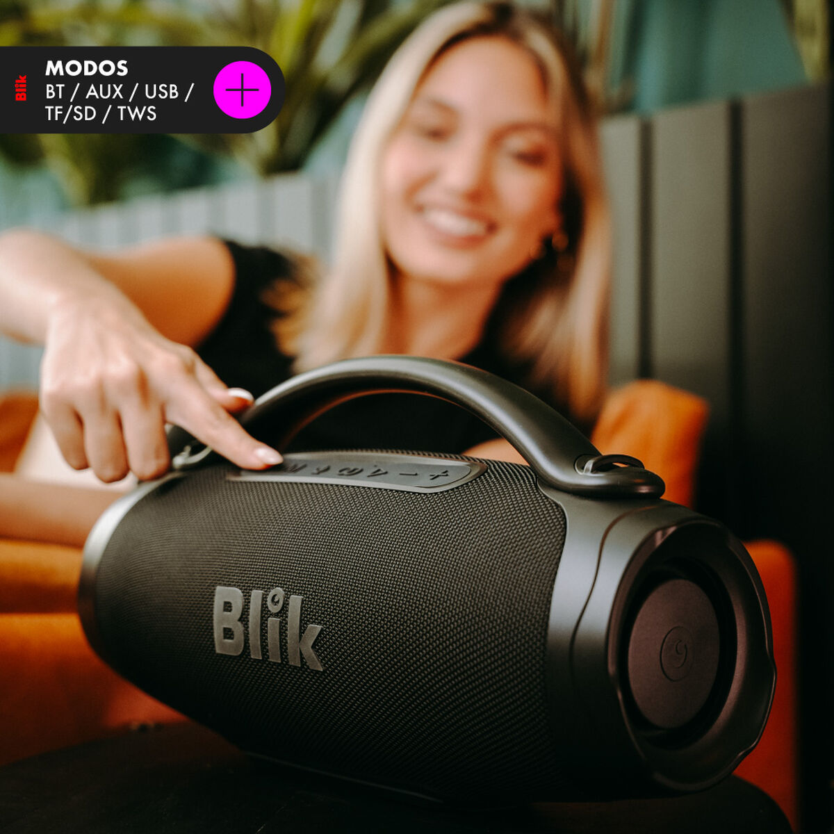 Parlante Bluetooth Blik Powerbass60