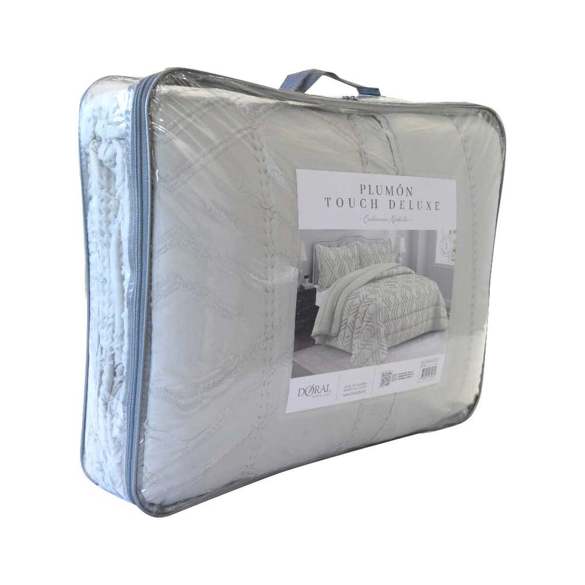 Plum&oacute;n Doral 1.5 Plazas Touch Nebula Liso Beige