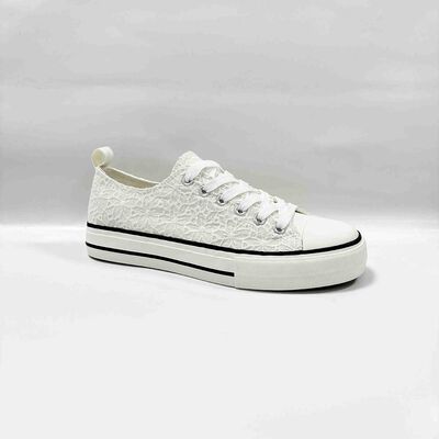 Imagen 1 del producto Zapatilla Urbana Mujer Icono Blanco, Nude