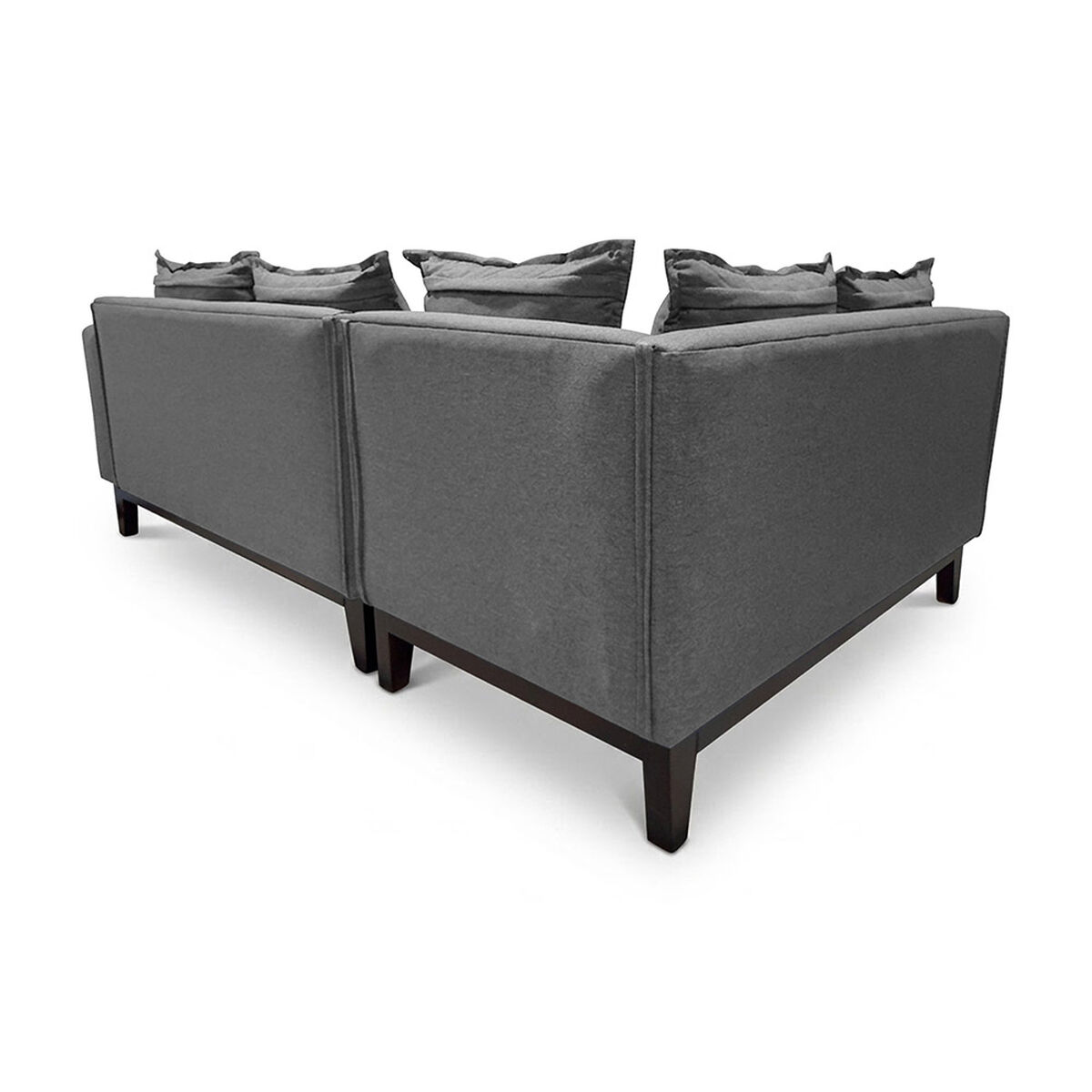 Seccional Izquierdo Living Factory Berlin 4 Cuerpos Gris