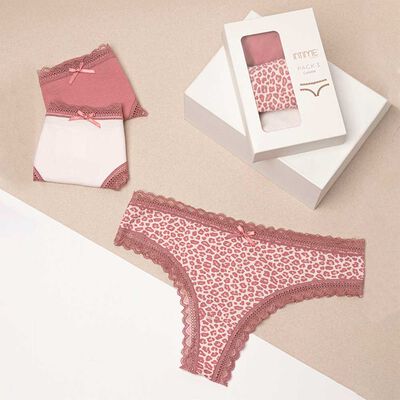 Pack 3 Calz&oacute;n Culotte Intime