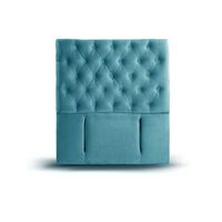 Respaldo Latam Home 1,5 Plazas Florencia Tela Velvet Turquesa