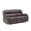 Sofá Reclinable Manual VYS SPA Isabel 3 Cuerpos Café