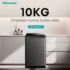 Lavadora Carga Superior Hisense WT3K1031UT 10 Kg. Titanium