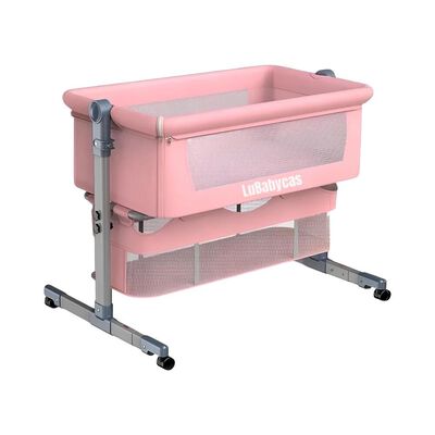 Imagen 1 del producto Cuna Colecho Bebé con Mosquitero Rosada Lubabycas