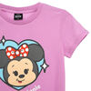 Polera Manga Corta Minnie Niña Licencias