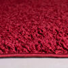 Alfombra Doral Shaggy 200 x 170 cm Rojo