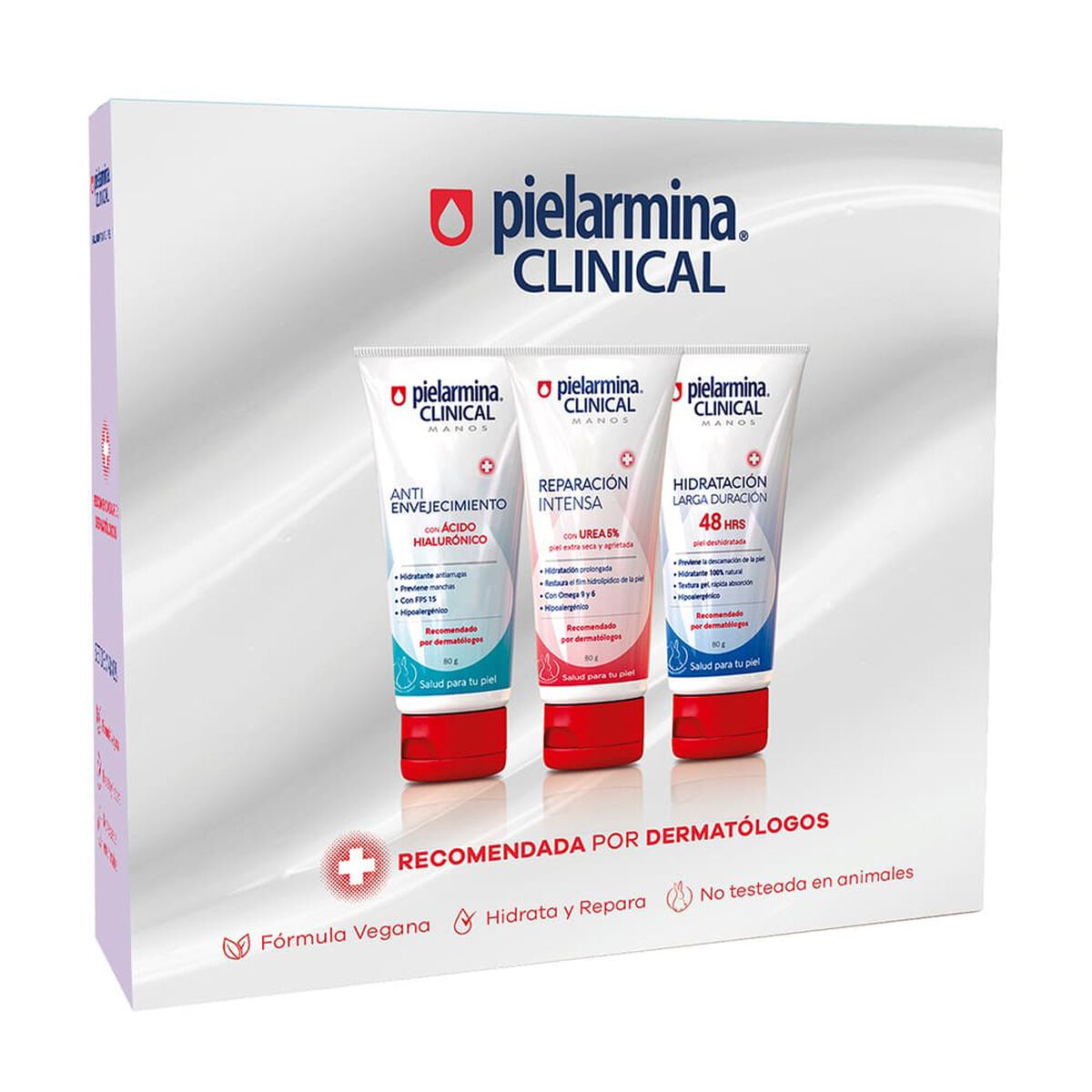 Set 3 Cremas de Manos Pielarmina Clinical