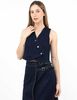 Blazer Gillette Denim Mujer Zibel
