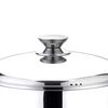 Batería de Cocina Acero Inoxidable Fantuzzi Pavia Plateado 6 Piezas