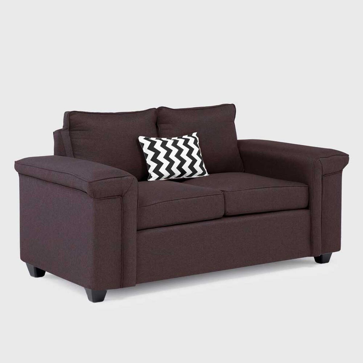 Juegos de Living Mons Sicilia Sof&aacute; 3 Cuerpos + Sof&aacute; 2 Cuerpos + Sill&oacute;n 1 Cuerpo Chocolate